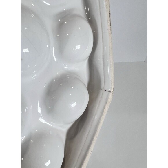 Provolone‎ Or Escargot Bake Dish W/Capacity For 19 Microwave & Oven Artesanal - Picture 9 of 16